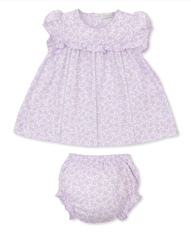 Kissy Kissy Lilac Summer Gardens Dress Set
