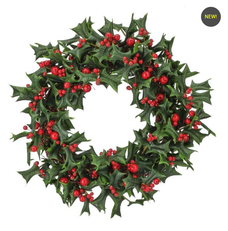 Pacific Holly Berry Wreath