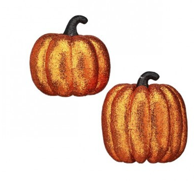 Orange Glitter Pumpkins