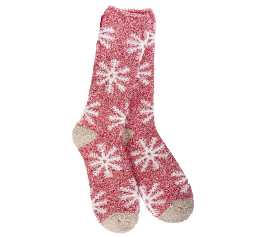Cozy Snowflakes Socks