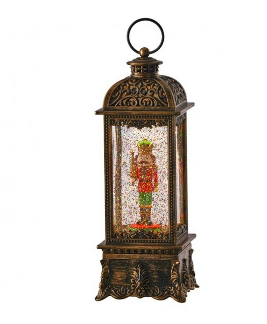 Nutcracker Lantern Water Globe
