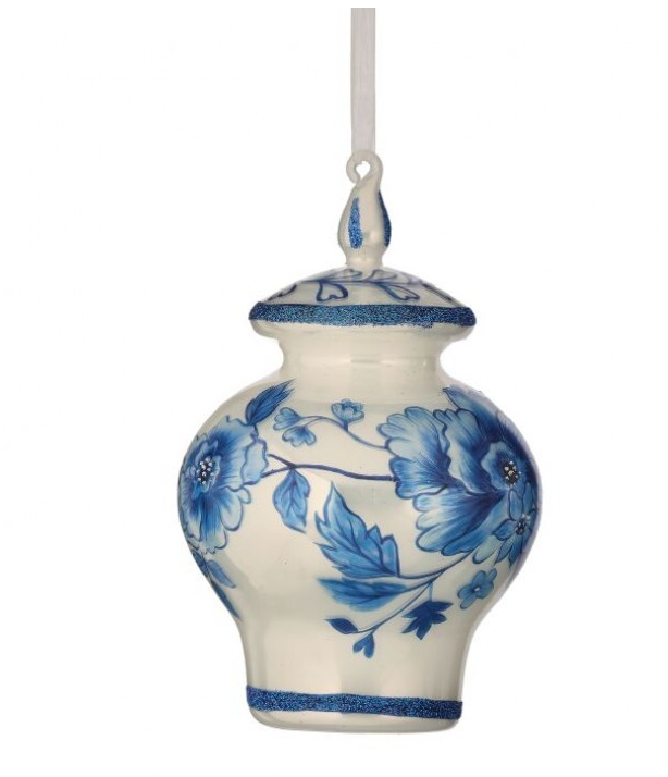 Chinoserie Urn Ornament