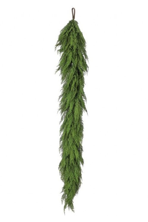 Premium Real Touch Cedar Garland