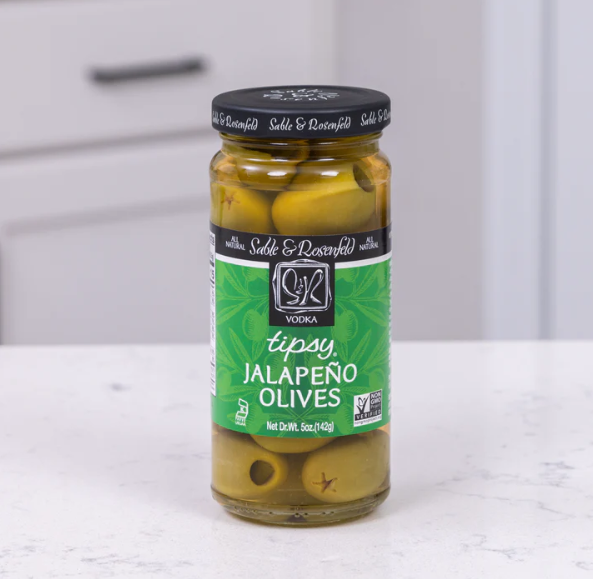 Sable & Rosenfeld Jalapeño Tipsy Olives