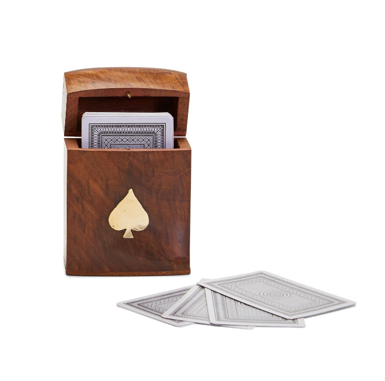 Wood Crafted Playing Card Set
