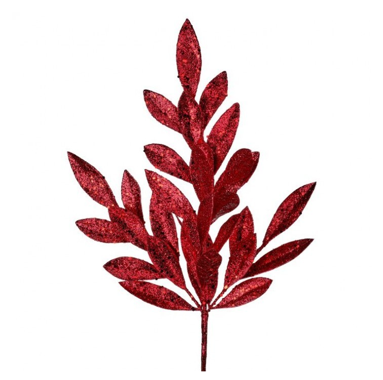 Glitter Sequin Laurel Spray
