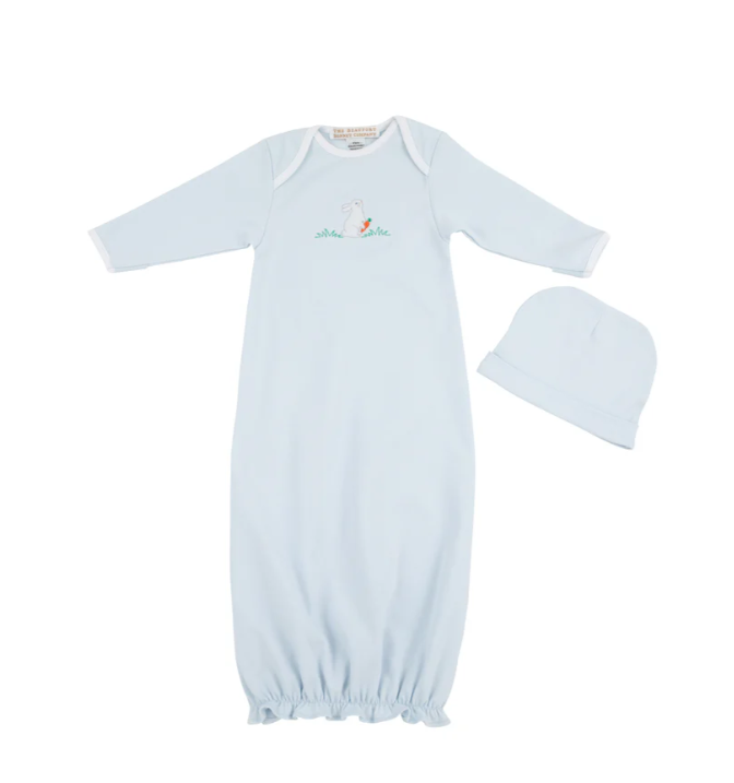 TBBC Adorable Everyday Set- Buckhead Blue w/ embroidered Bunny
