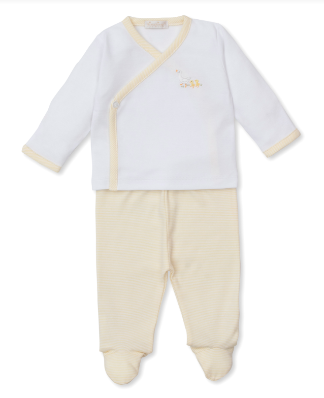 Kissy Kissy Premier Baby Duck Footie Pant Set
