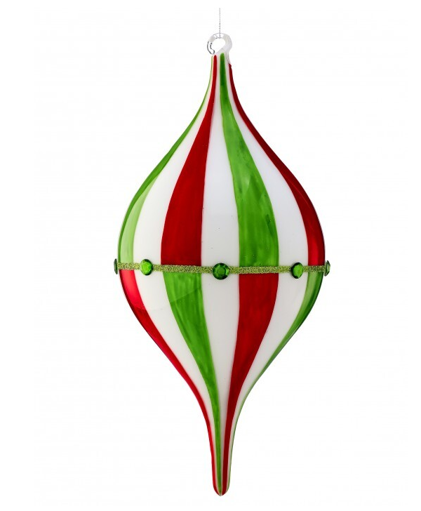 Glass Oh What Fun Ornament