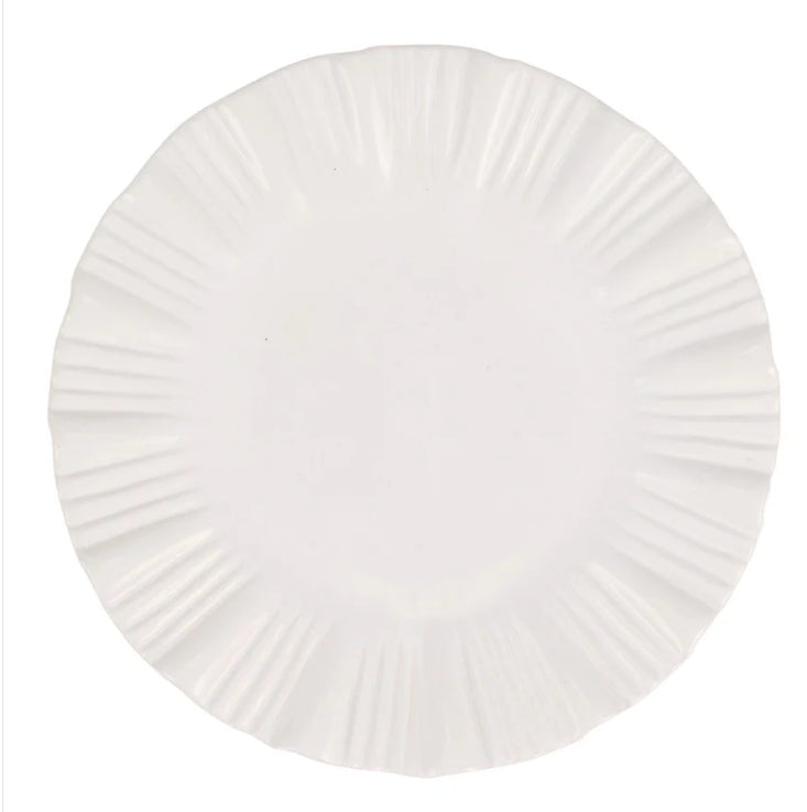 Vietri Bari White Place Setting