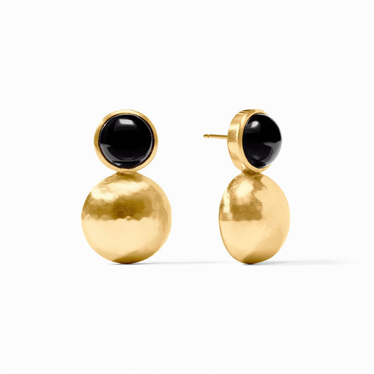 Julie Vos Solara Midi Earring - Obsidian Black