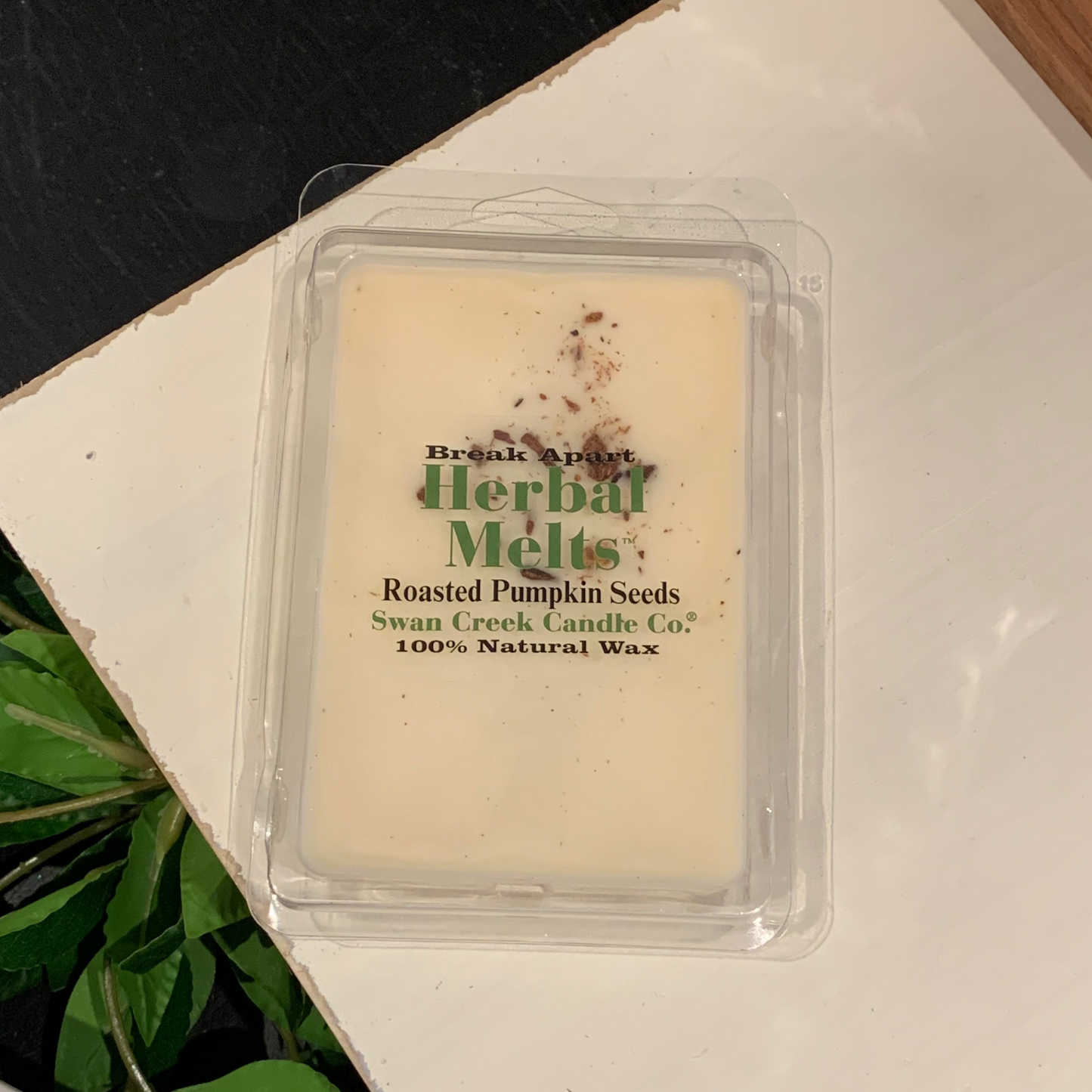 Roasted Pumpkin Seeds Wax Melts from Swan Creek