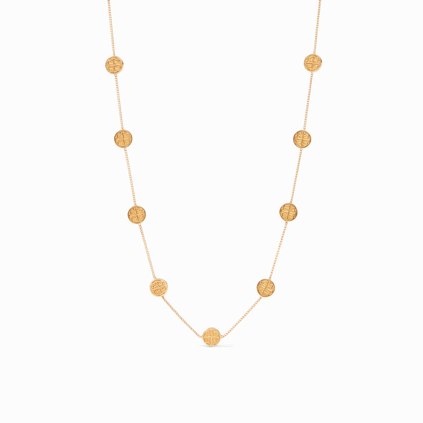 Julie Vos Valencia Delicate Station Necklace