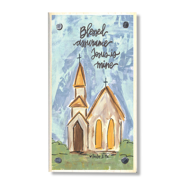 Blessed Assurance Happy Block