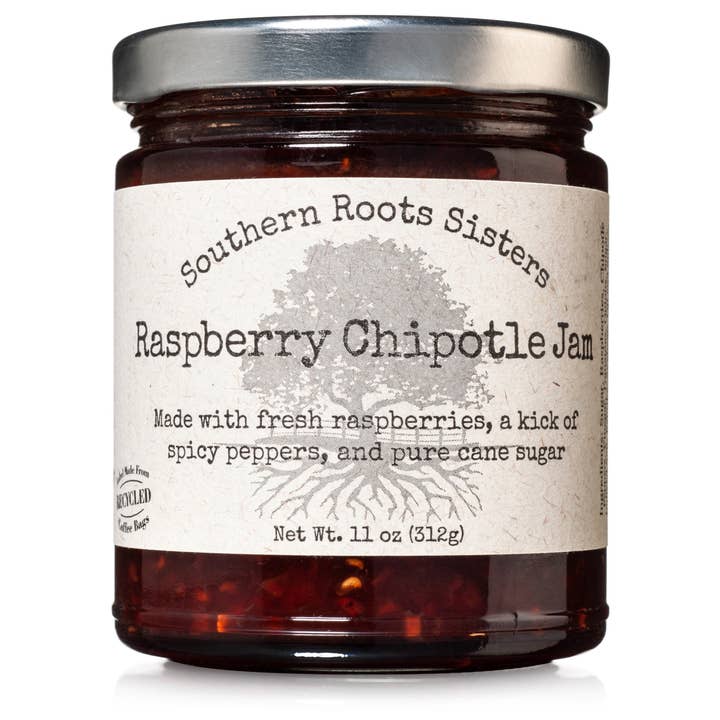Southern Roots Sisters Raspberry Chipotle Jam