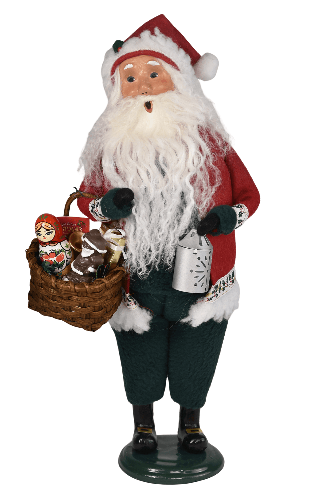 Byers' Choice Holly Jolly Santa