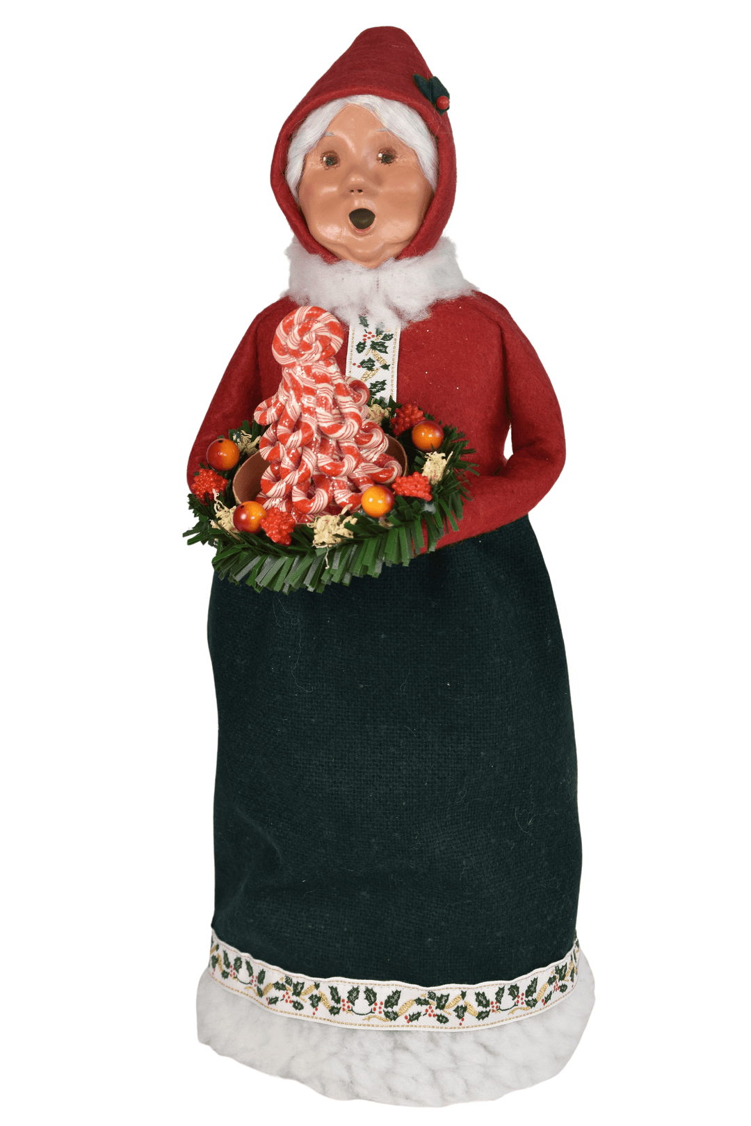 Byers' Choice Holly Jolly Mrs. Claus
