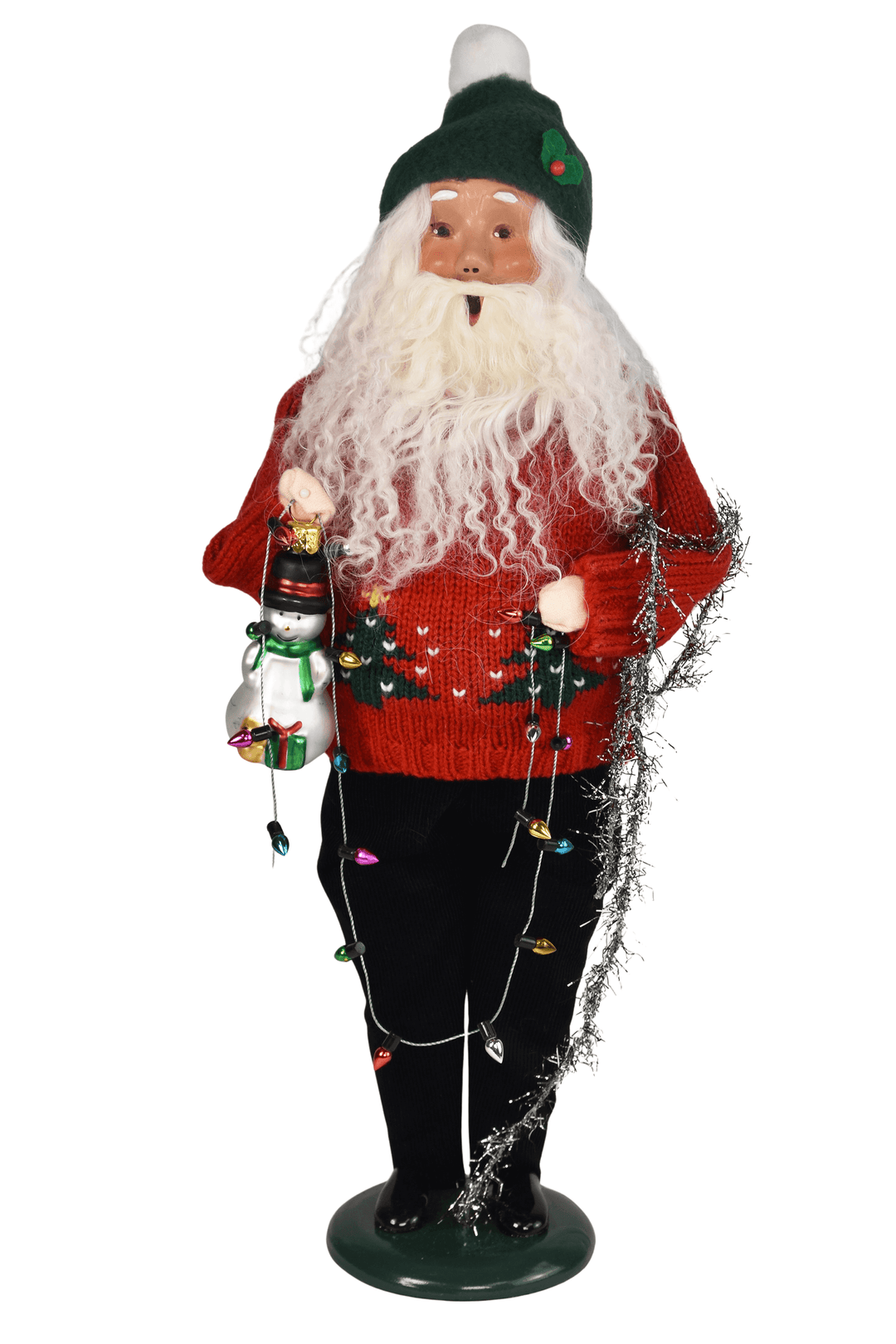 Byers' Choice Decorating Santa