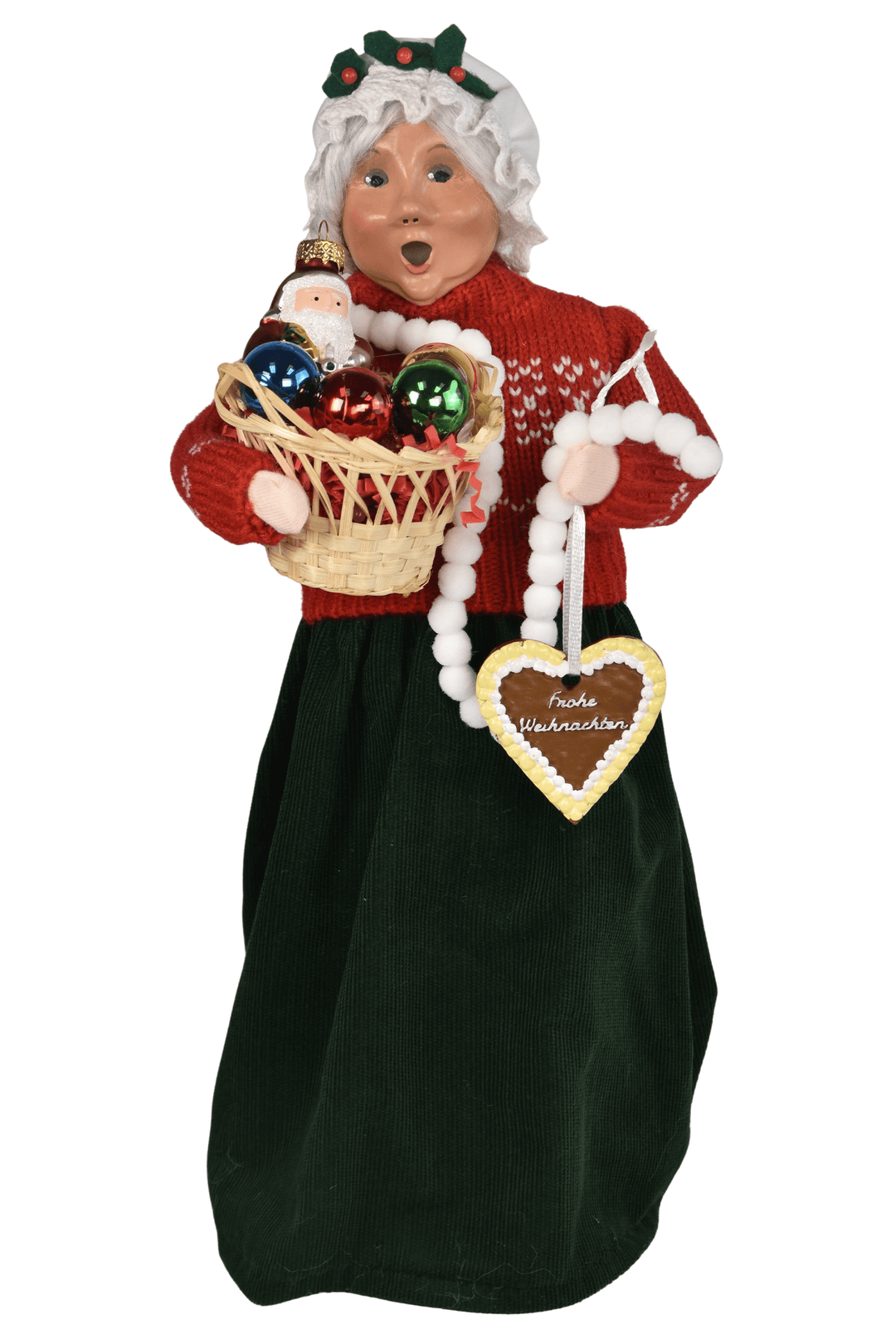 Byers' Choice Decorating Mrs. Claus