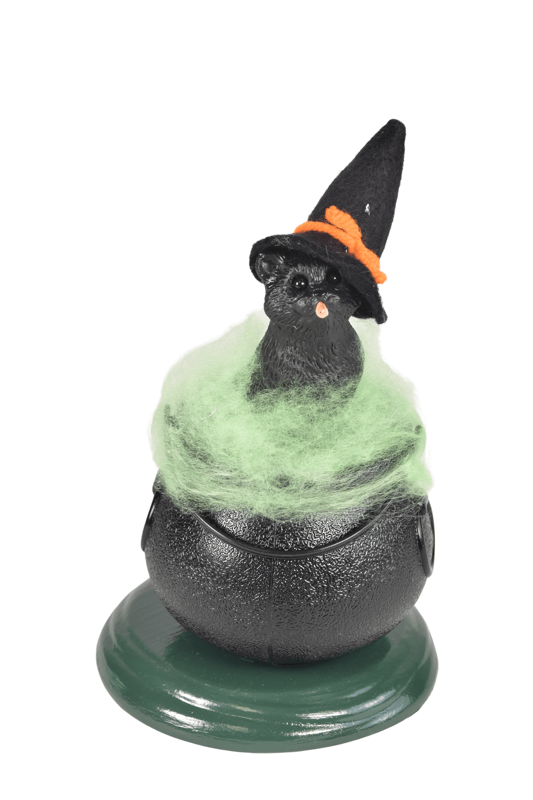 Byers' Choice Black Cat in Cauldron