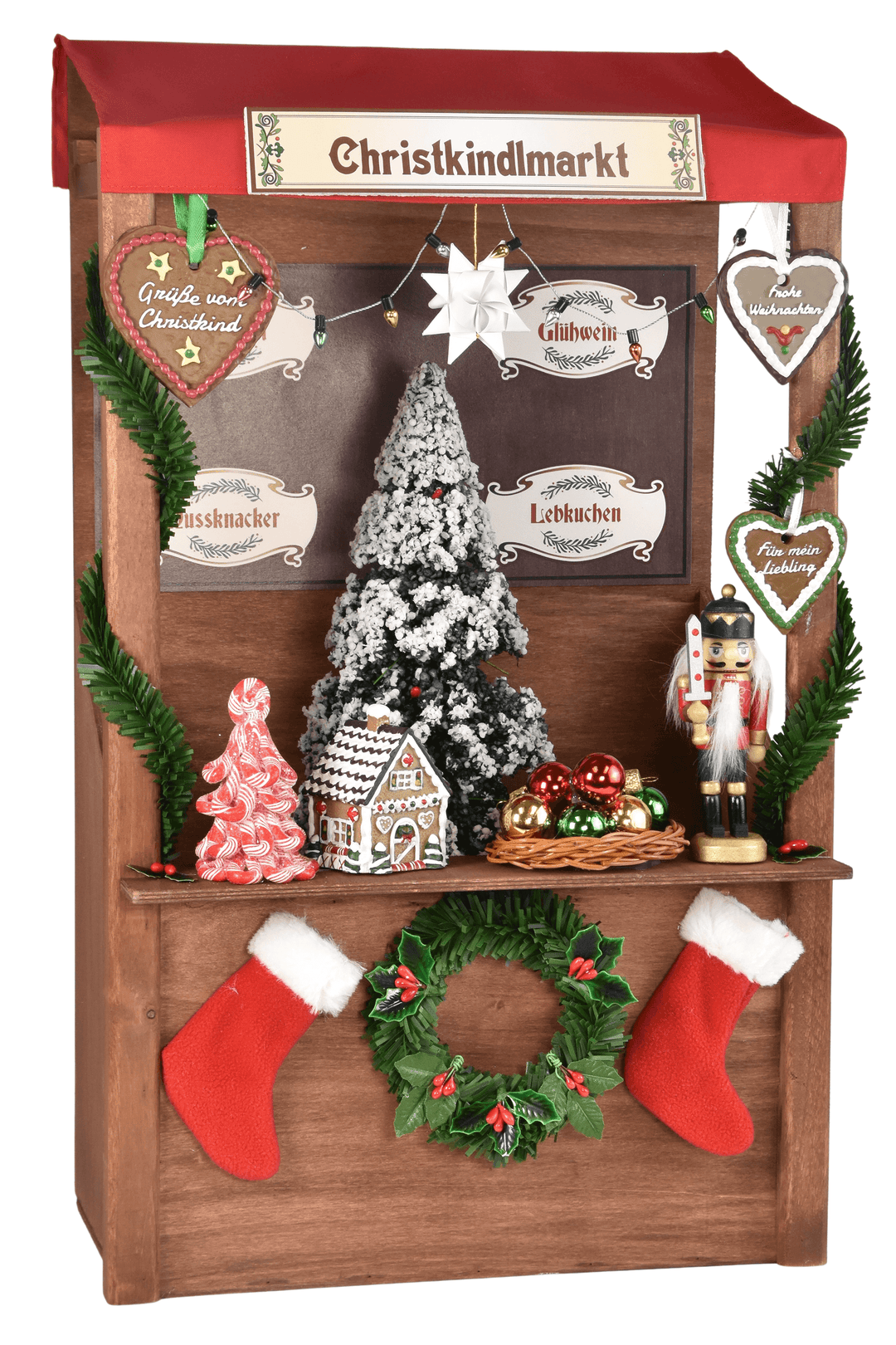 Byers' Choice Christmas Market Stall