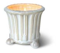 Swan Creek Eclectic Large Fluted Pot