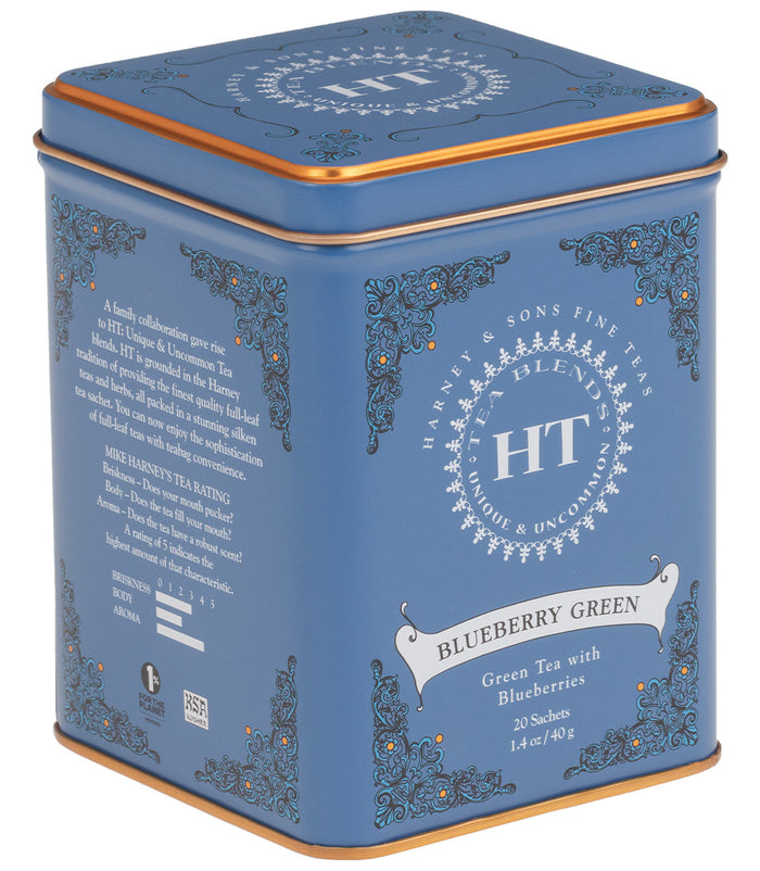 Harney & Sons Blueberry Green Tea Tin