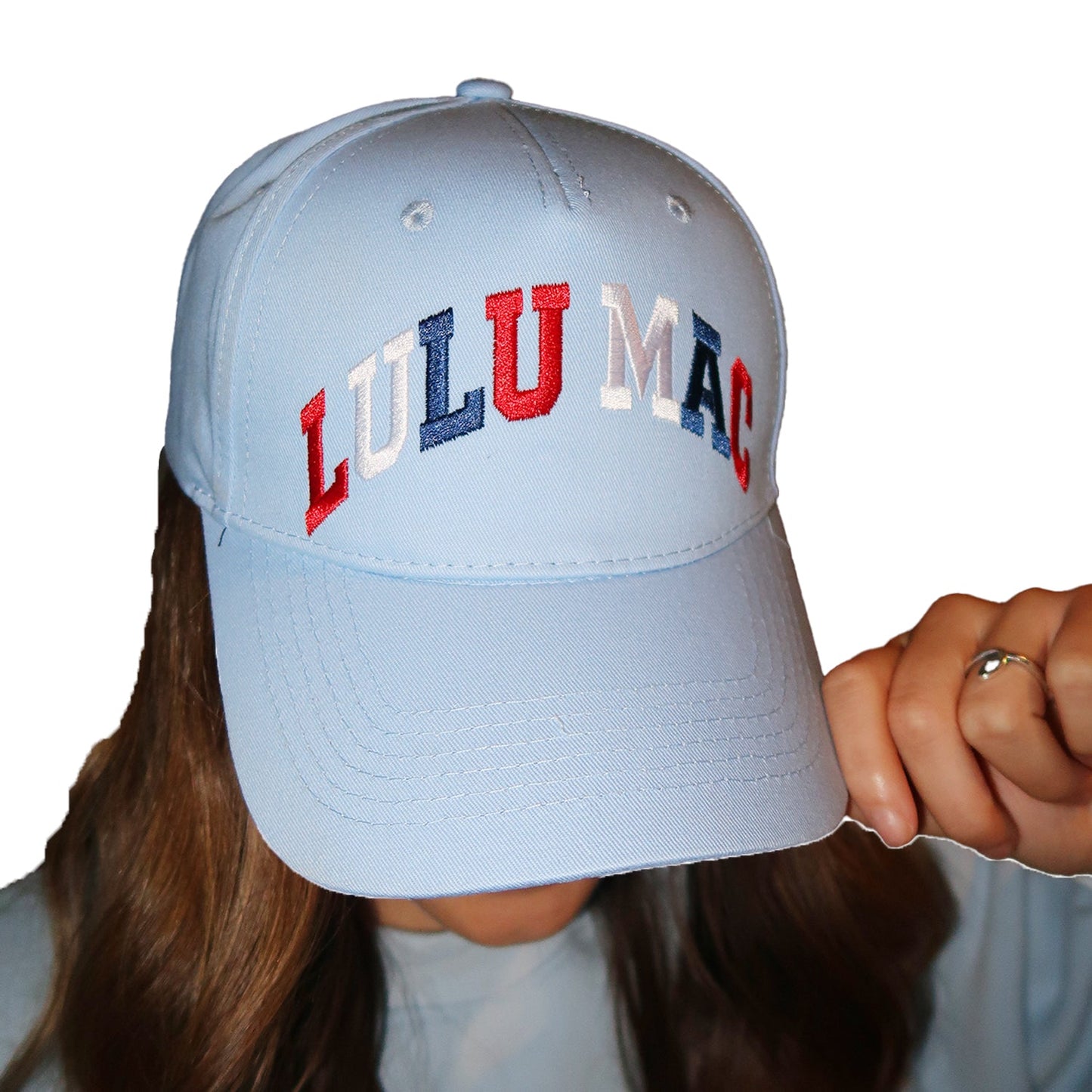 LULU MAC Red, White & LULU Hat