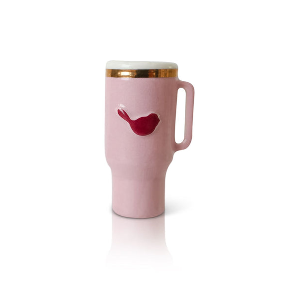Nora Fleming Sip Happens Ceramic Mini