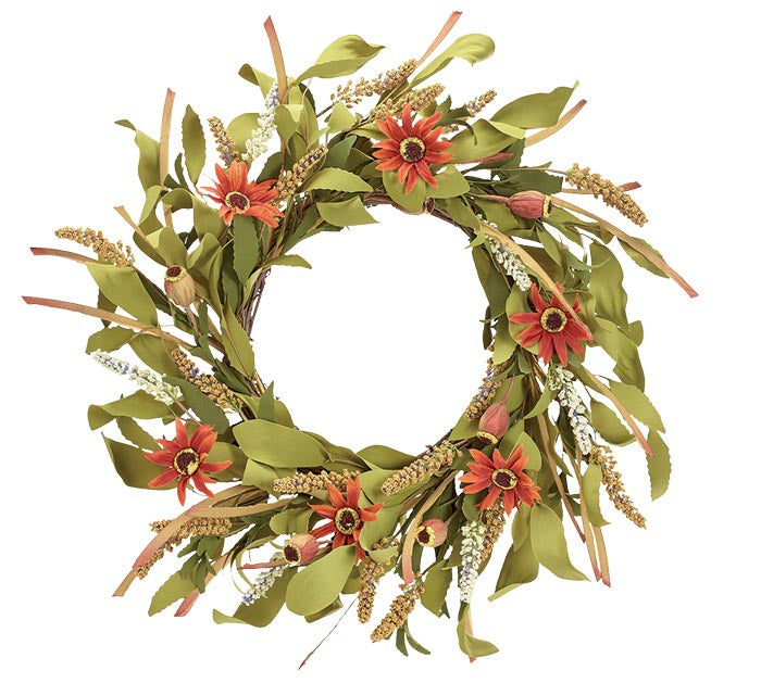 Sunflower Wreath