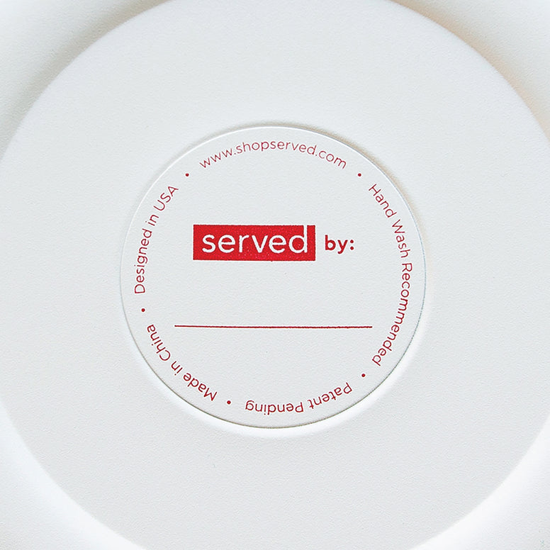 Served Insulated Serving Bowl - White Icing