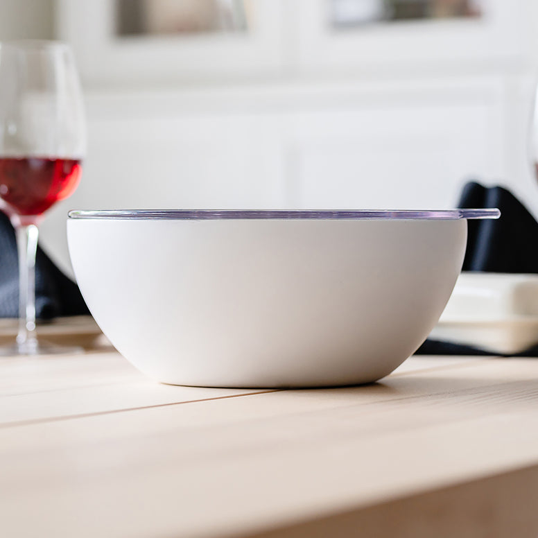 Served Insulated Serving Bowl - White Icing