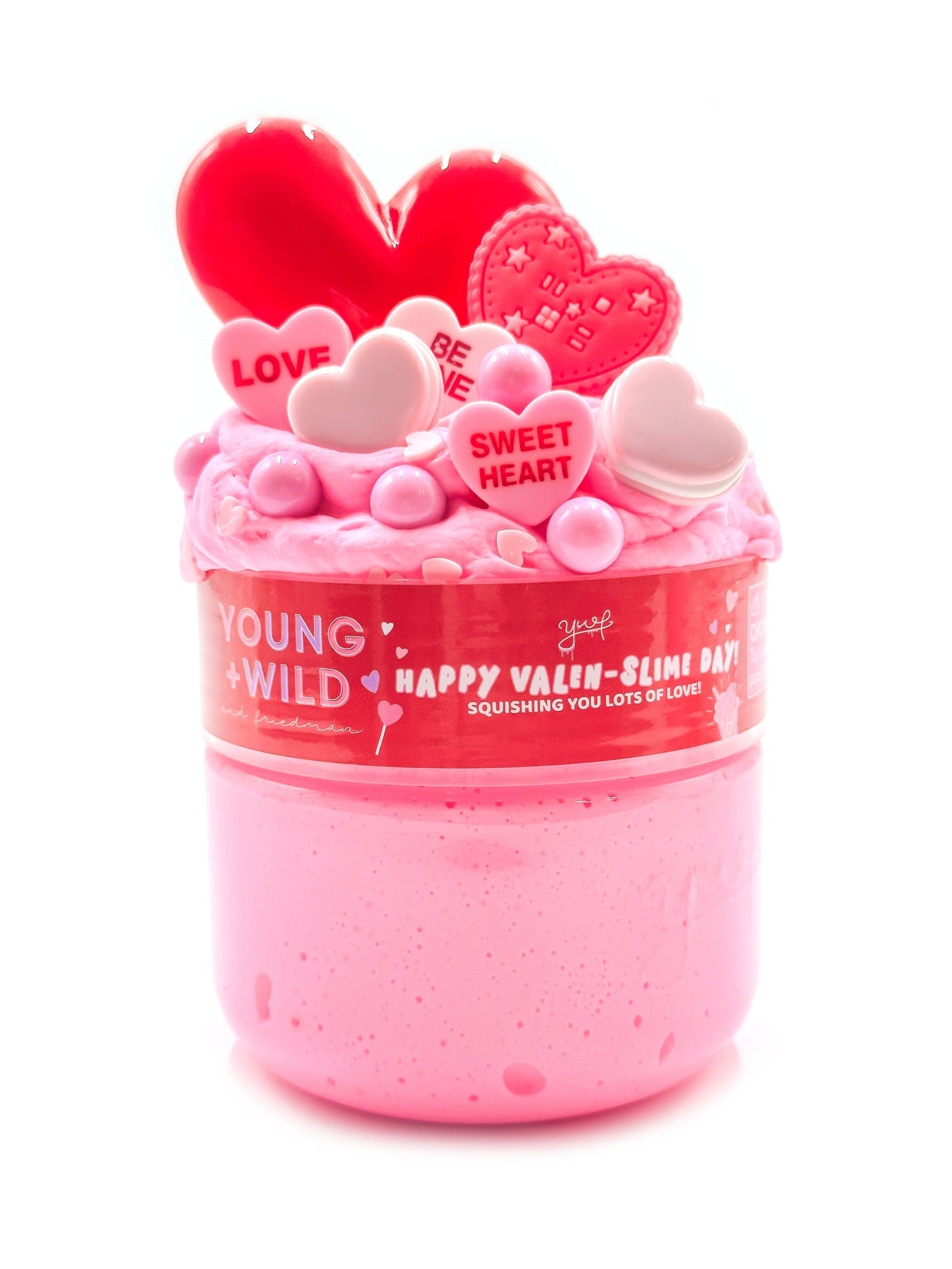 Grab & Go Slime Jar - Valentine