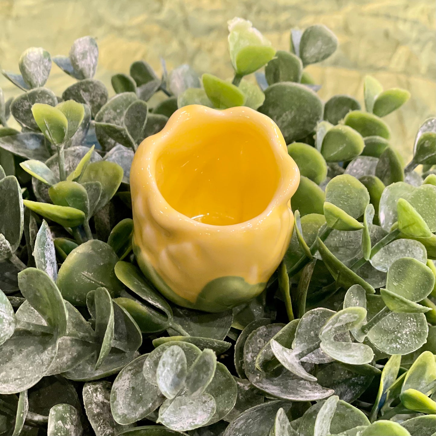 Nora Fleming Tiptoe Thru 'Em Ceramic Mini