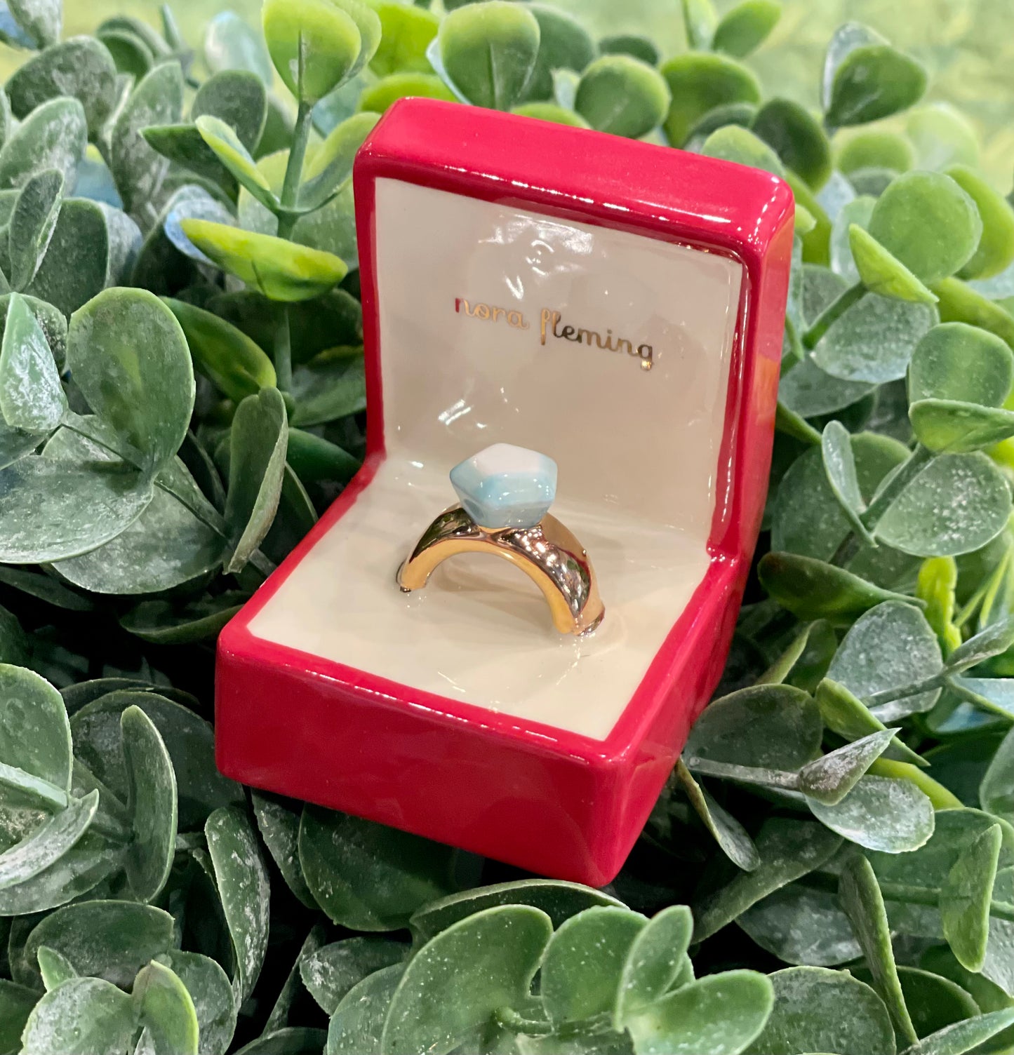 Nora Fleming Put A Ring On It Ceramic Mini