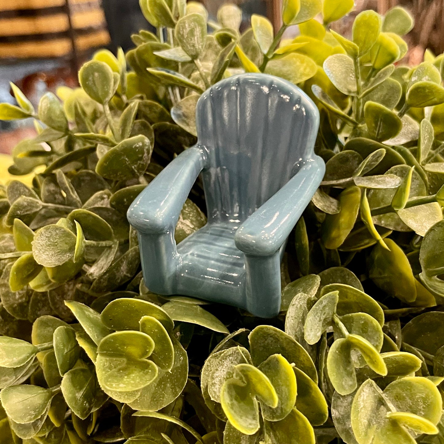 Nora Fleming Chillin' Chair Ceramic Mini