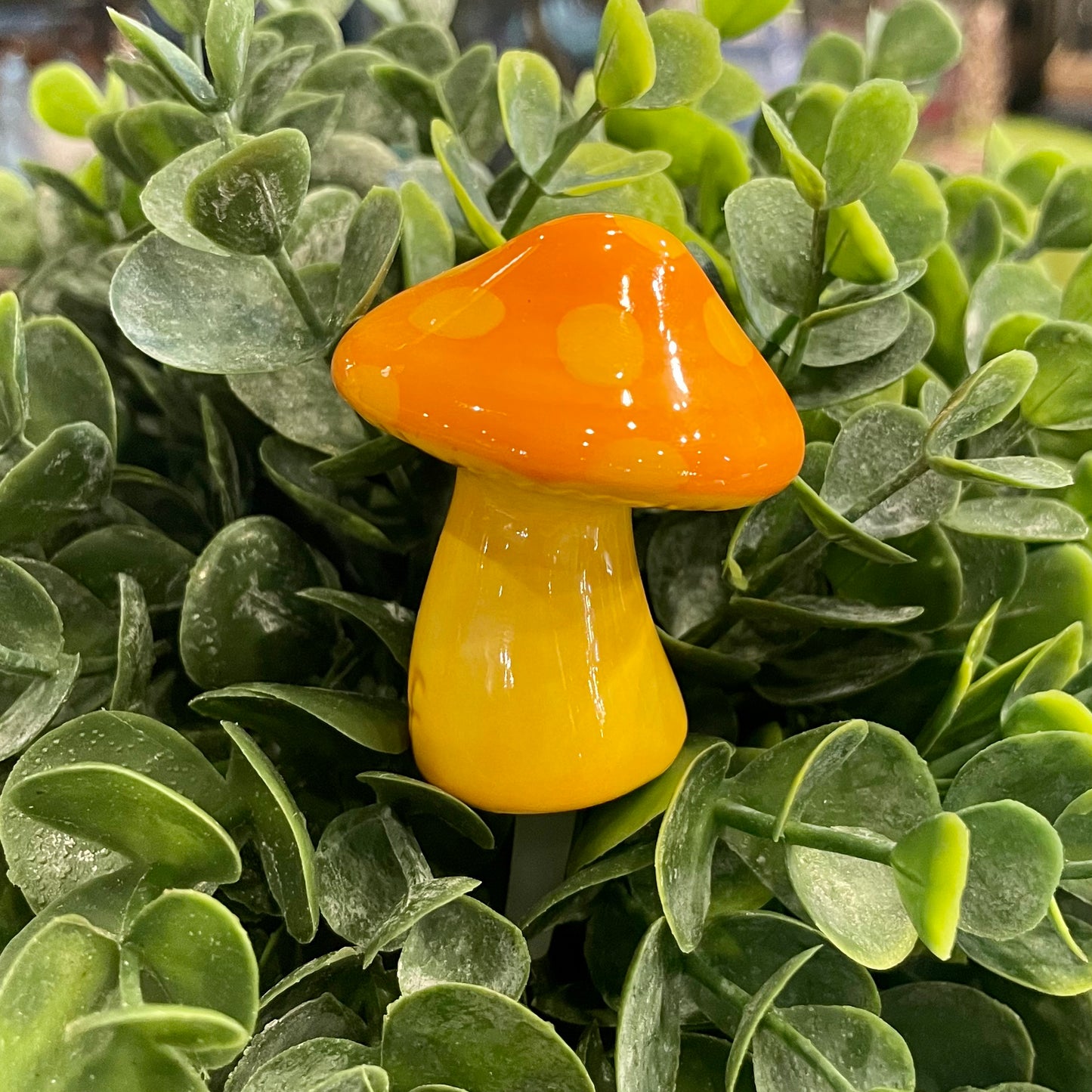 Nora Fleming Funky Fungi Ceramic Mini