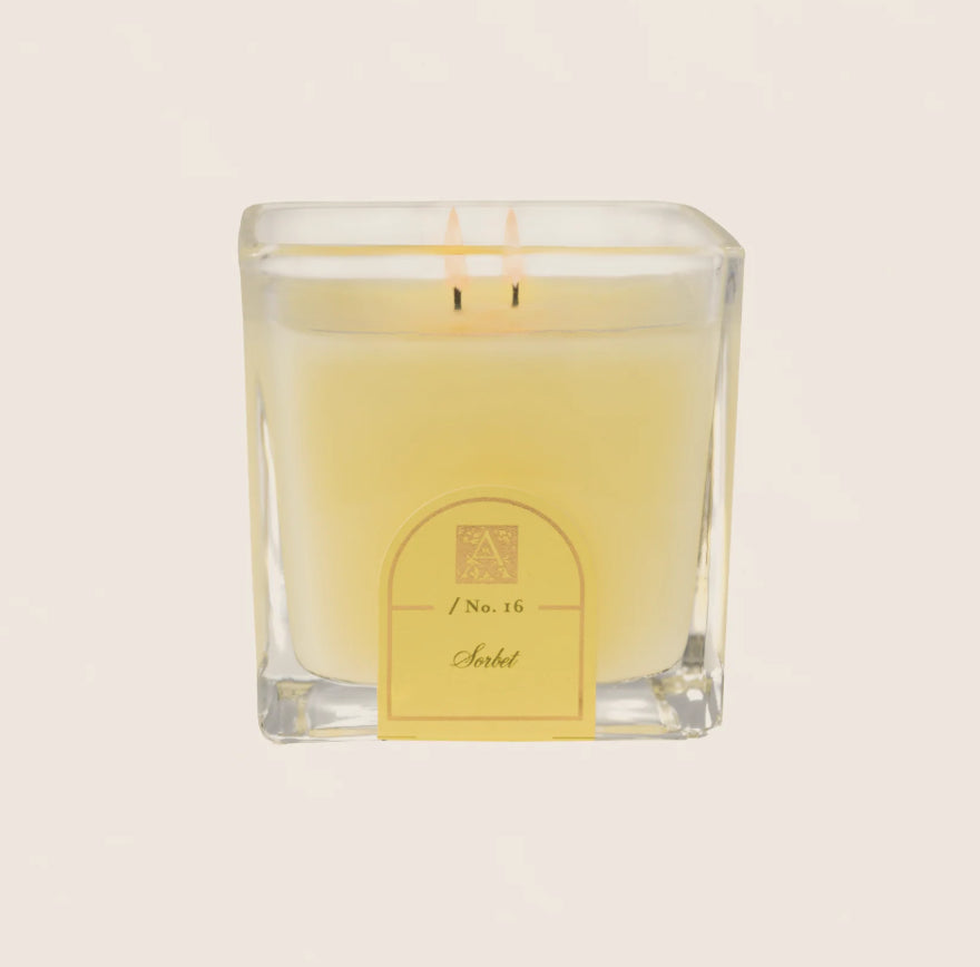 Aromatique Cube Glass Candle Sorbet
