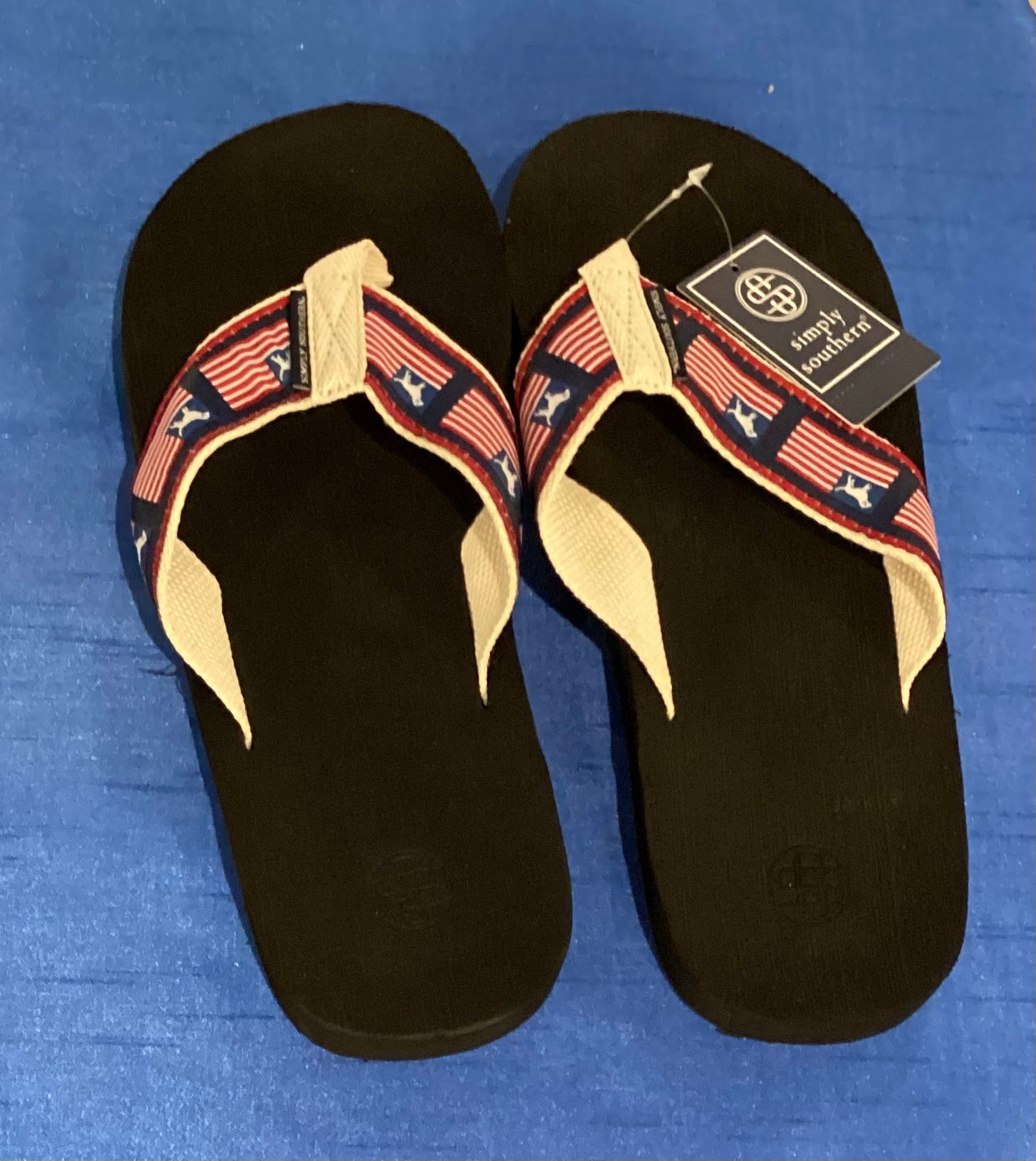 Simply southern sales flip flops