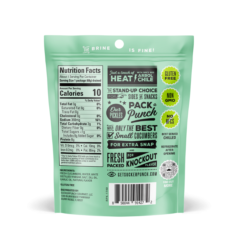 Spicy Dill Snack Pack