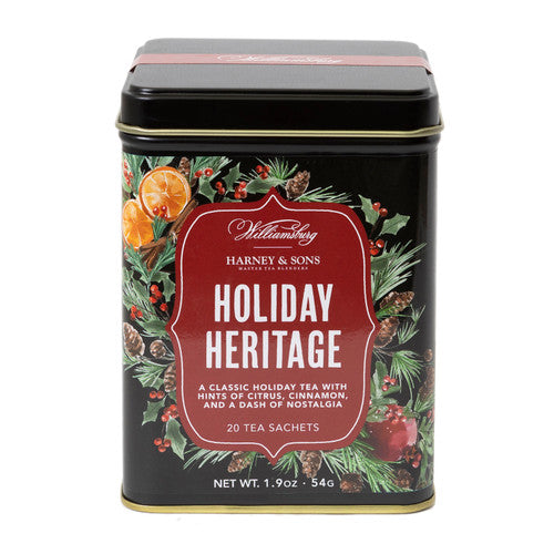 Harney & Sons Holiday Heritage Sachet Tin