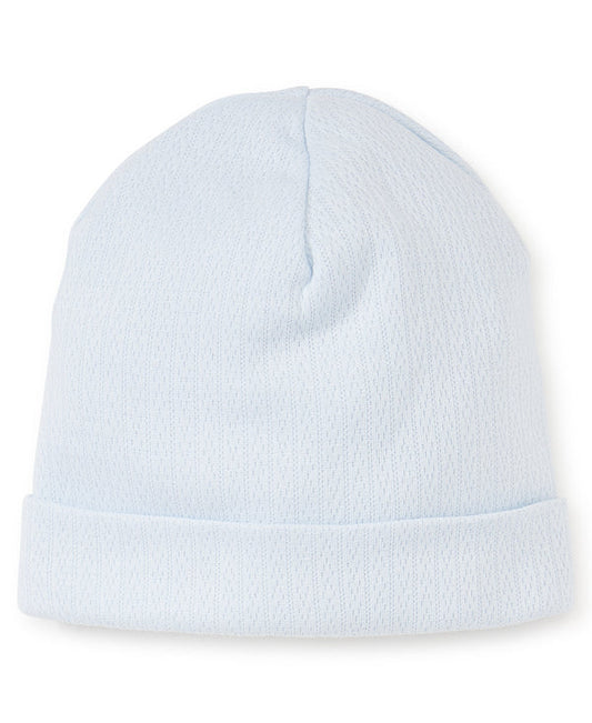 Kissy Kissy Pointelle Hat/Blue