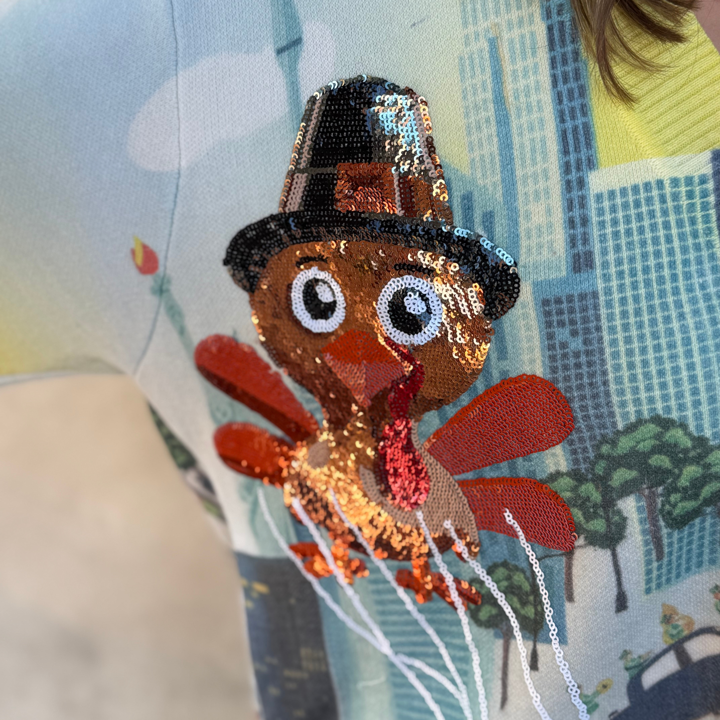 QOS Thanksgiving Parade Cardigan