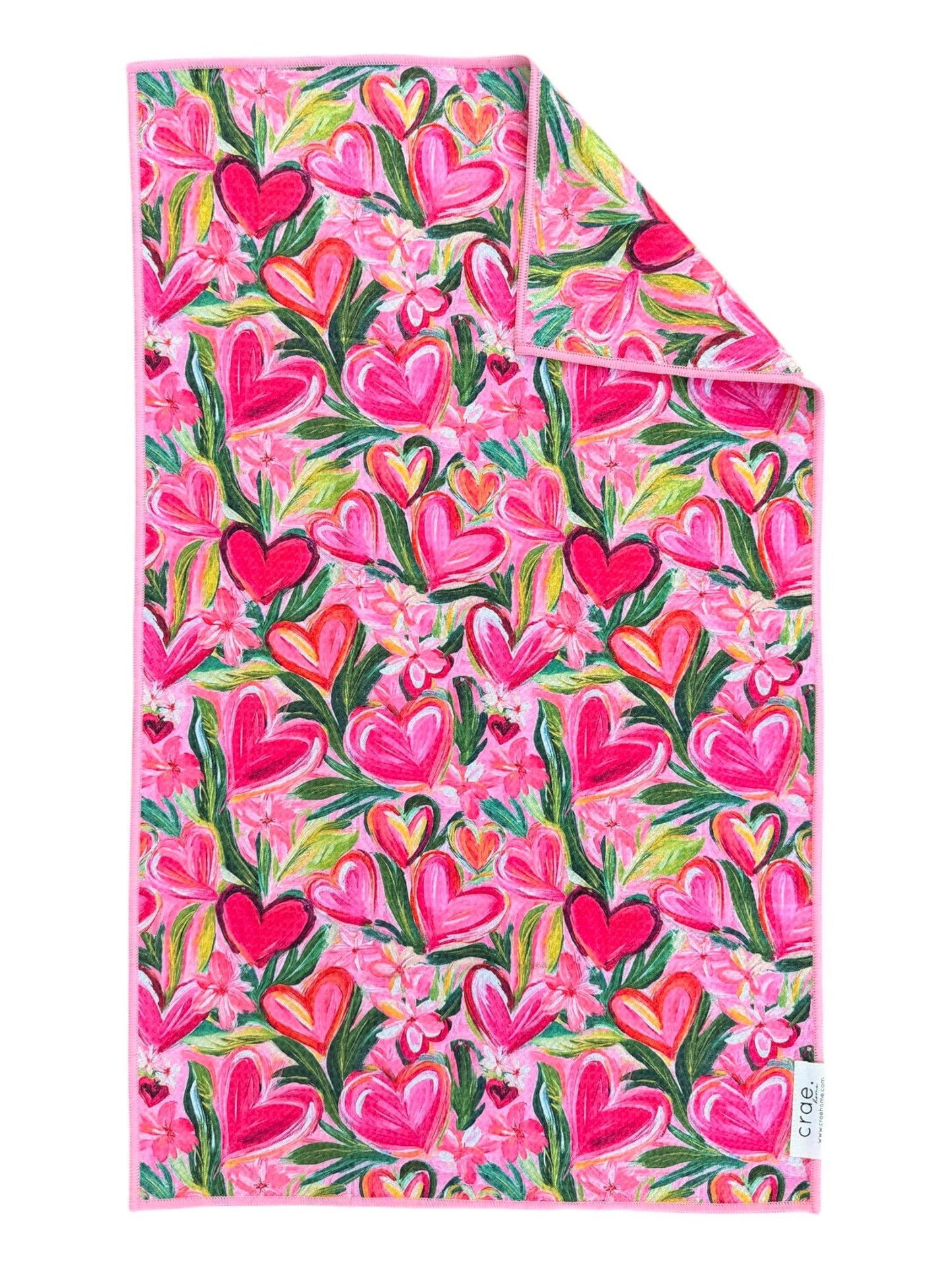 Crae. Growing Love Double-Sided Hand Towel