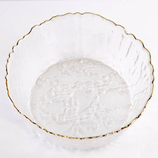 Marguerite Glass Serving Bowl