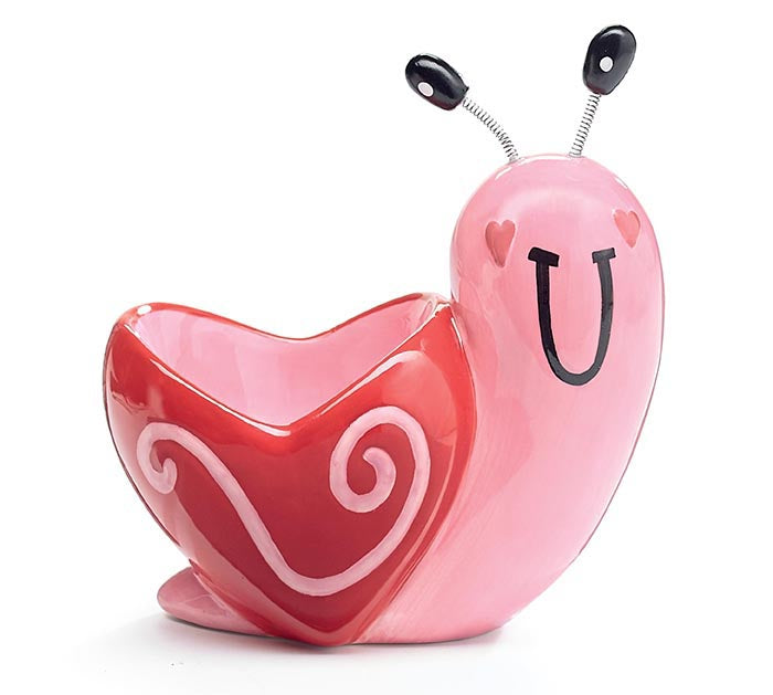 Snail Heart Candy Dish