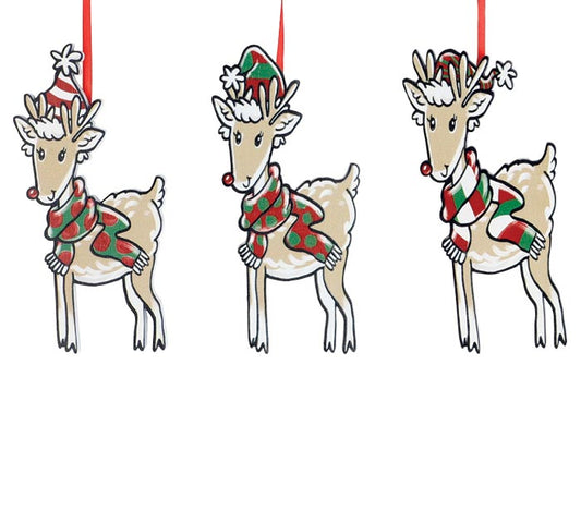 Whimsical Reindeer Ornament