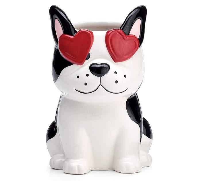 Cool Valentine Boston Terrier Mug