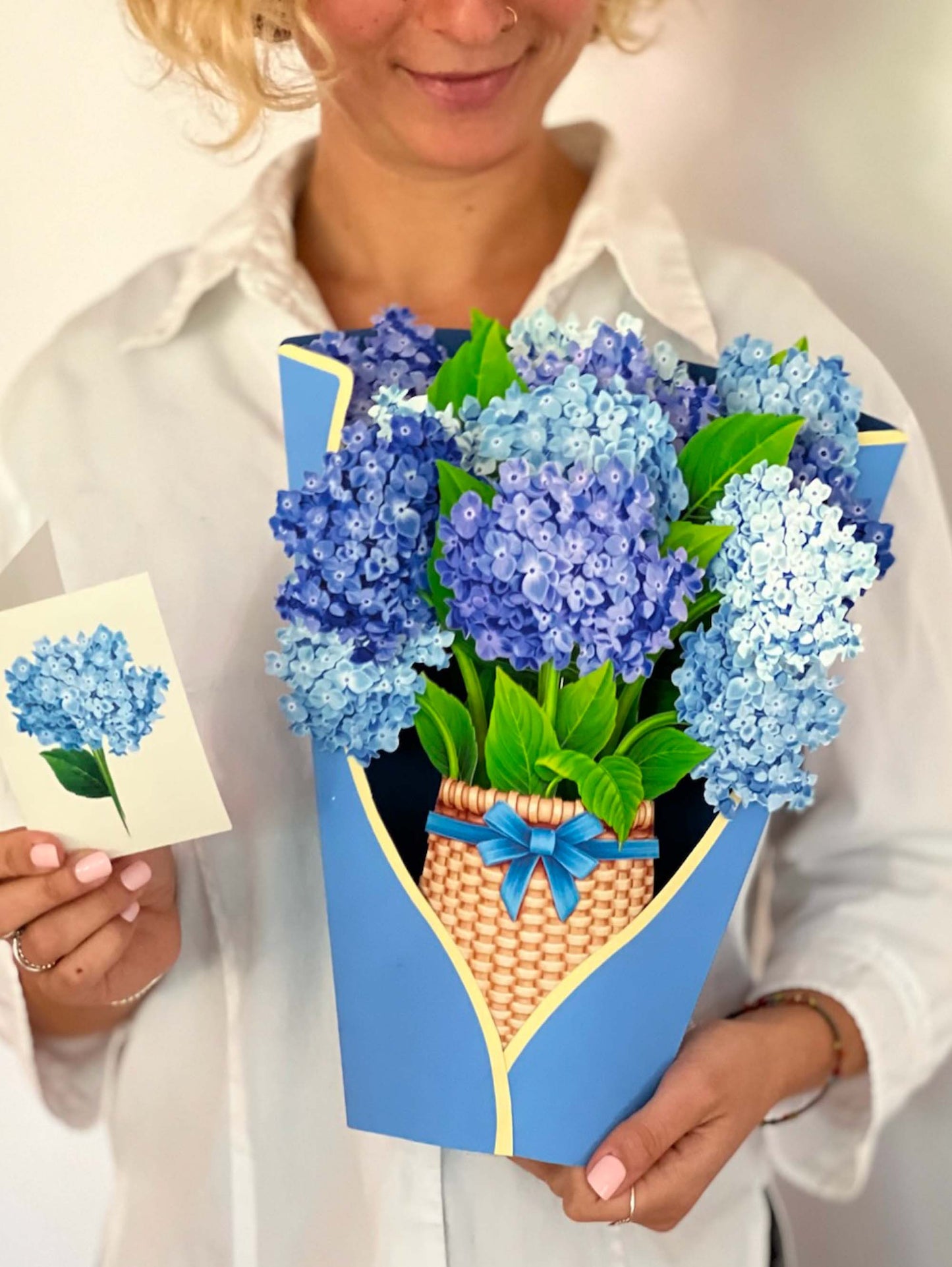 Fresh Cut Paper Nantucket Hydrangeas