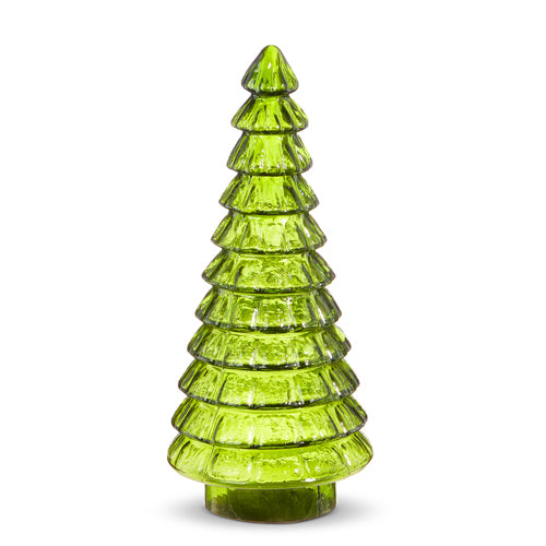 Green Mercury Glass Christmas Tree